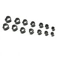 thumbnail image 6 of 7 Pairs Black Heart Shaped Tunnel Acrylic Ear Plug Tunnel 8mm - 20mm, 6 of 6