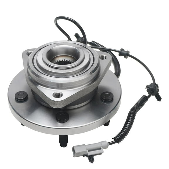 Detroit Axle - Front Wheel Bearing Hub for Grand Cherokee Commander, 2005-2010 Jeep Grand Cherokee 2006-2010 Commander, Replacement 2007 2008 2009 Wheel Bearing & Hub Assembly