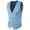 Light blue, variant on Fimkaule Formal Suit Vest for Men Waistcoat V Neck Silm Fit Solid Suit Waist Coat Lightweight Wedding Prom Business Dress Suits Vests Tops