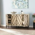 thumbnail image 6 of Southern Enterprises Stokeden Art Deco Buffet, Antique Cream with Black Finish, 6 of 13