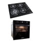 thumbnail image 5 of Combo FIAMMA SUPRA Horno Eléctrico Empotrable Pomelo 110 V y Parrilla a Gas 4 Quemadores 60 cm Cristal Templado Negro, 5 of 11
