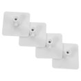 thumbnail image 1 of HLONK 4Pcs Stand Mixer Attachment Hooks Flat Design for Kitchen Storage Organization White ABS, 1 of 8