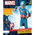 thumbnail image 2 of Toddler Boys' Marvel Avengers Captain America Costume by Jazwares - Size 3T-4T, 2 of 5
