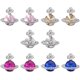 thumbnail image 1 of 10 piezas de diamantes de imitación de aleación de planetas para uñas, encanto de cristal de diamante, arte de uñas de lujo, 3D, forma de Saturno brillante, accesorios para uñas para niñas y mujeres, 1 of 5
