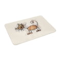 thumbnail image 2 of Bingfone Brown Cat Cartoon Door Mat 16"X24" Front Entrance Non-Slip Low Profile Washable For Entryway, 2 of 9