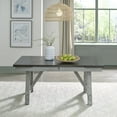 thumbnail image 3 of Newport Trestle Table Set in Gray, 3 of 3