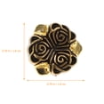 thumbnail image 4 of 6Pcs Alloy Coat Buttons Clothing Button DIY Ornaments Unique Replacement Buttons, 4 of 8