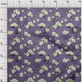 thumbnail image 2 of oneOone Silk Tabby Dusty Violet Fabric Florals Sewing Material Print Fabric By The Yard 42 Inch Wide, 2 of 4