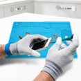 thumbnail image 1 of Heat Insulation Pad, High Temperature Resistance Mat, High Temperature Resistance Stable Performance Suitable For Mobile Phone Other Electronic Equipment Repair, 1 of 8