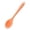 Orange, variant on Summercome 8 Inch Silicone Spoons for Eating, Heat Resistant Mini Silicone Spoon, Silicone Spoon Small, for Stirring, Baking & Mixing, Dishwasher Safe, Blue