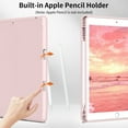 thumbnail image 4 of DWPSG iPad 10.2 Case for iPad 9th Generation 2021 /iPad 8th Generation 2020 / iPad 7th Gen 2019 with Pencil Holder, Auto Sleep/Wake for Slim Soft Back Smart Cover, iPad 10.2 inch Case, Pink, 4 of 10