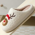 thumbnail image 6 of Ecetana Fuzzy House Slippers for Women Christmas Cozy Memory Foam Woman Slipper Indoor and Outdoor Winter Bedroom Shoes, 6 of 7