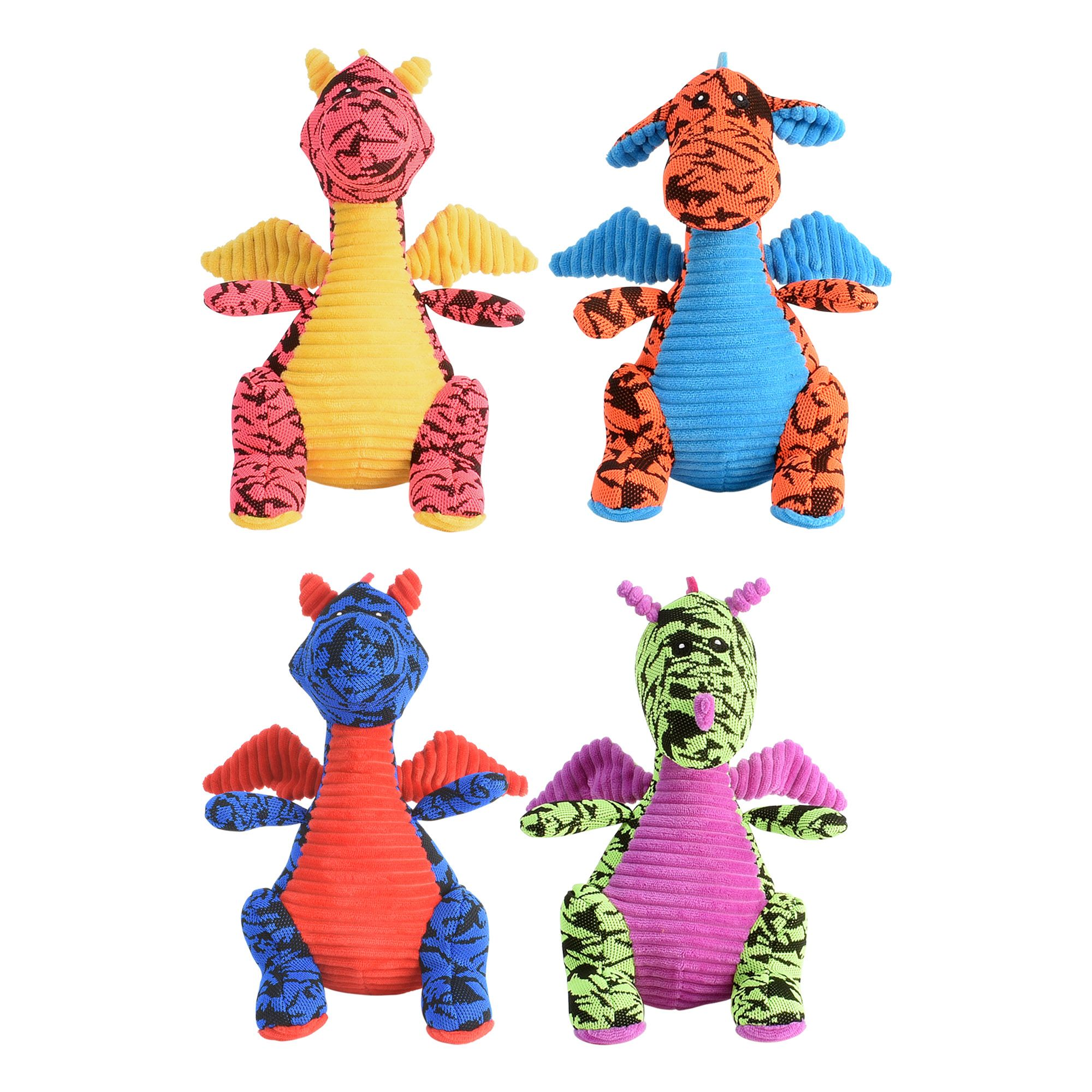 Multipet Eco Safari Animal Dog Toy, Assorted Characters, Size: 8