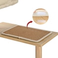 thumbnail image 6 of Vibrant Life 7-Level 53" Natural Wood Cat Tree with Condo, Ladder, and Acrylic Hammock, Beige, 6 of 9