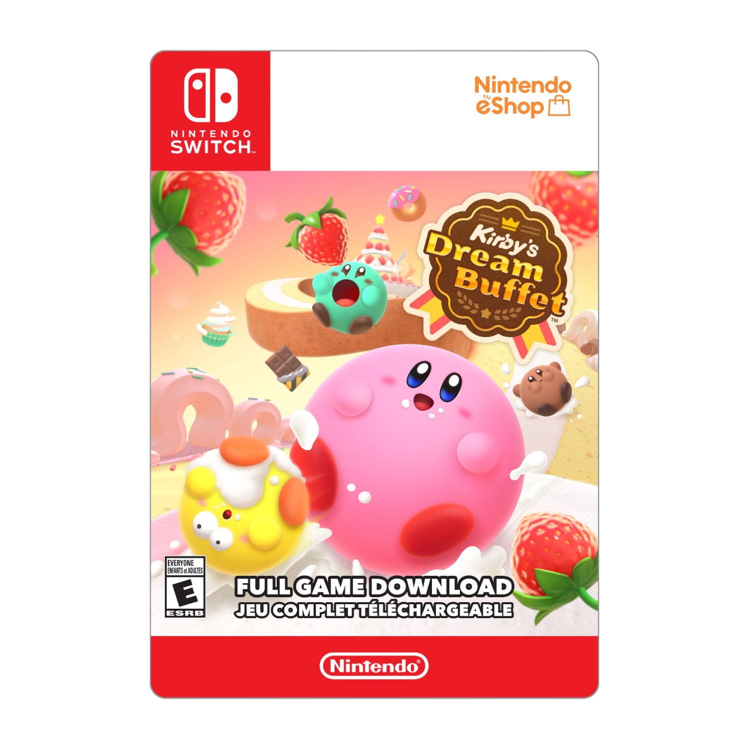 Nintendo Switch Kirby's Dream Buffet 19.99 (Digital Code)