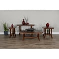 thumbnail image 3 of Sunny Designs Santa Fe 48.5" Traditional Wood Sofa Table in Dark Chocolate, 3 of 6