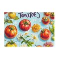 thumbnail image 7 of Yayeee Bath Rug for Bathroom Floor Non Slip Rectangle Fluffy Soft Absorbent Mat, 16"x24", Green Tomatoes, 7 of 7