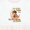 thumbnail image 4 of Inktastic My Mimi Loves Me to the Moon and Back Girls Baby Dress, 4 of 5
