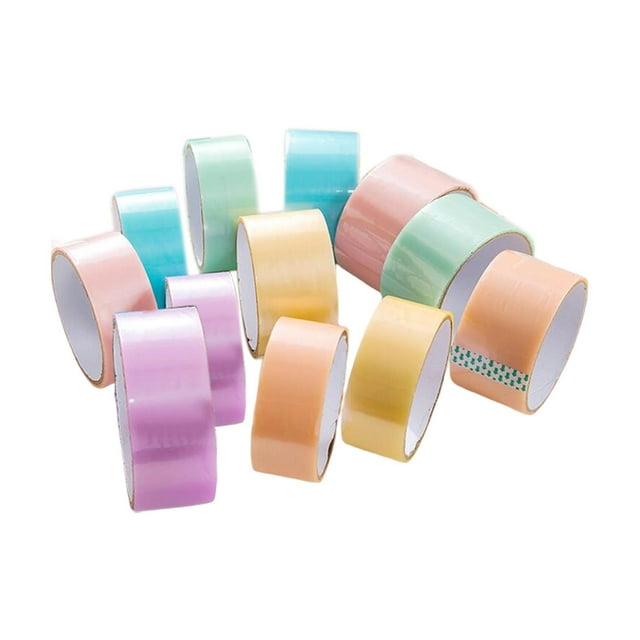 12 cintas adhesivas para bolas rodantes, cinta de bolas de colores para manualidades, juguete sensorial educativo para 24 cm y 36 cm