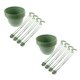 thumbnail image 1 of AURARMLET 8Ud Macetas Colgantes De PP Para Plantas Colgantes Ideal Para Interiores Y Exteriores, 1 of 8