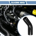 thumbnail image 2 of Unique Bargains 1 Pcs 38-42mm 1.50"-1.65" ID 102mm 4.02" Length 45° Black Car Silicone Hose, 2 of 7