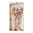 thumbnail image 1 of YWIYIUD 1PC Happy Easter Door Cover Easter Decorations, 71x35 Inch Easter Rabbit Eggs Door Banner Welcome Easter Banner Spring Theme Rabbit Door for Front Door Wall Indoor Outdoor Home Decor, 1 of 7