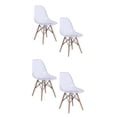 thumbnail image 3 of Aron Living AL10009 Chaise Tour à Pattes en Bois - Transparent, 3 of 3