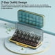 thumbnail image 5 of Weekly Pill Organizer 3 Times A Day 7 Day Pill Box Holder Large Daily Medicine, 5 of 5
