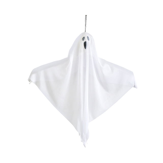 Venta urgente 3 Pack Light-up Halloween White Hanging Ghost Decorations,27.5in Hanging Ghosts For Trees, Outdoor Ghost Halloween DécorPopulares ¡NUEVO!