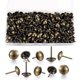 thumbnail image 1 of 200 Pieces Upholstery Nails, Decorative Upholstery Nails, Upholstery Tacks, Antique Brass Furniture Nails- 11x17 mm, 1 of 5