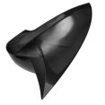 thumbnail image 5 of Car Glossy Black Ox Horn Rearview Side Glass Mirror Cover Trim Frame Side Mirror Caps For 2015-2020, 5 of 5