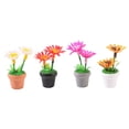 thumbnail image 4 of STARTIST 4Pcs Mini Potted Plant Miniature Dollhouse Flowers 1 12 Flowerpot Mini Plant Model for Offices Wedding Gifts Home Living Room, 4 of 8