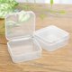 thumbnail image 4 of FELTECHELECTR 55Ud Caja Plástica Transparente Con Tapa Cuadrado Para Guardar Cosméticos Y Joyería, 4 of 8