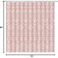 thumbnail image 4 of Boho Geometric Shower Curtain Pink Modern Farmhouse Tribal Retro Western Aztec Abstract Mid Century Art Fabric Bathroom Curtains Decor Set with Hook(84" Wx72 H), 4 of 4