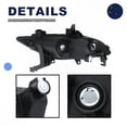 thumbnail image 5 of HOUGEET Front Grill Grille Fog Driving Light Lamp Pair Fit for 2016-2018 Nissan Maxima NI1200284 623104RA0A, 5 of 7