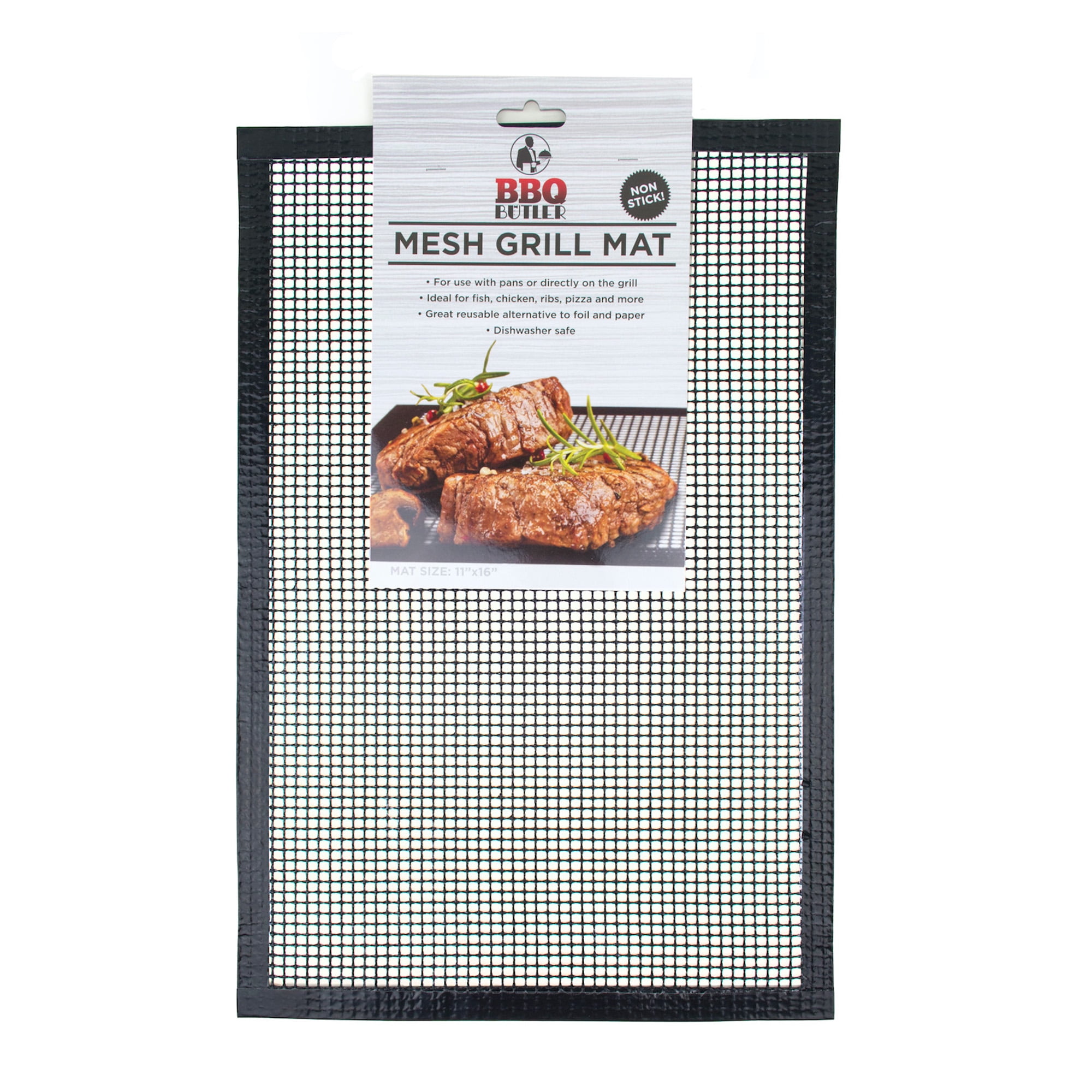 Non-stick BBQ Grill Mat Cooking Grilling Sheet Heat Kitchen Tools N0C3 