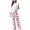 Pink, variant on TIANZEN The T Shirt Trousers Are Casual And Comfortable And Ladies Can Wear Pajamas And Home Service Sets Outside Pant Suits for Women Casual