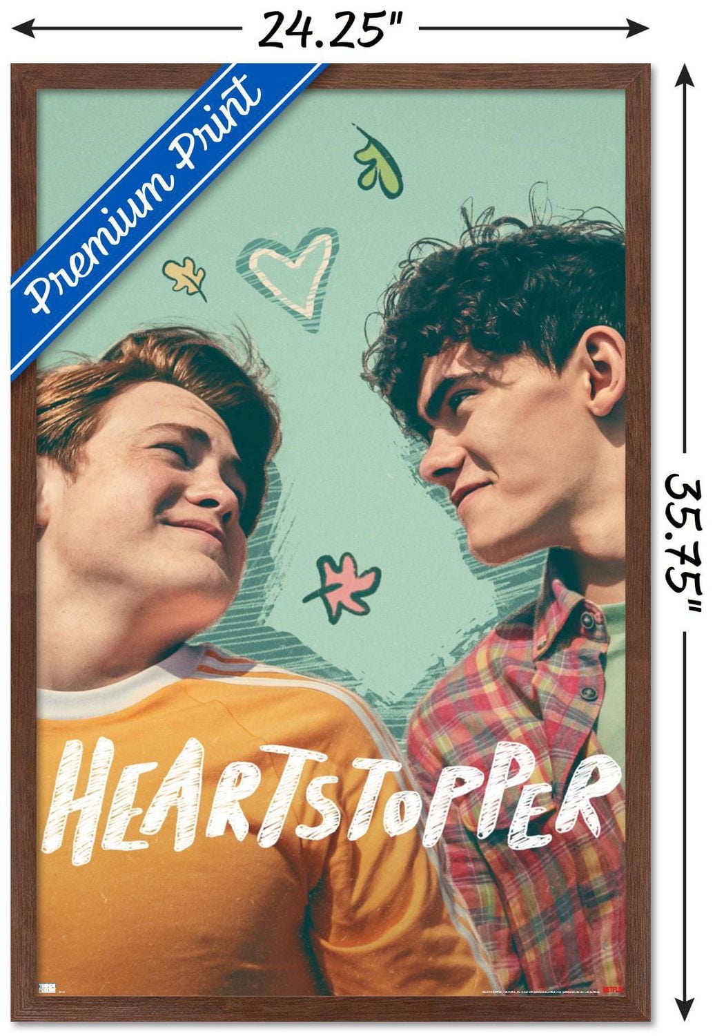Netflix Heartstopper: Season 1 - One Sheet Wall Poster, 22.375" x 34"