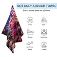 thumbnail image 2 of Independence Day Of The United States Flag Ultra Fine Fiber Beach Towels for Travel And Quick Drying Absorbent Towels for Swimming, 2 of 7