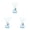 Blue, variant on VKQNRGS 1Pcs Fragrance Glass Diffuser Bottles Diffuser Jars with caps and Rattan Stick Fragrance Accessories use for DIY Replacement Reed Diffuser Sets,White