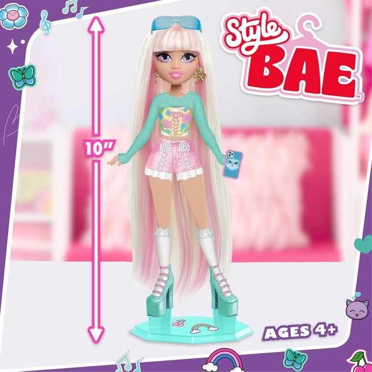 Style Bae Kiki 10-Inch Fashion Doll and Accessories, 28-Pieces, Kids Toys  for Ages 4 up