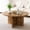 Rustic, variant on Gasee Coffee Table, 35" Round Coffee Table for Living Room, Natural