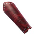 thumbnail image 1 of Brazalete jinwen PU cuero tira muñeca gótico rojo, 1 of 8
