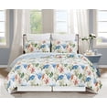 thumbnail image 4 of Coastal Haven King 3-Piece Cotton Bed Quilt Set, 4 of 9