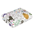 thumbnail image 2 of Salouo Colorful Poodle Dog for Ultra Absorbent and Soft Hand Towels for Bath, Hand, Face, Gym and Spa-27.5x16in, 2 of 8