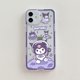 thumbnail image 1 of Cinnamoroll kuromi Fundas de teléfono funda de teléfono para iPhone 14 13 12 mini 11 pro xs max X XR 5 6 7 PLUS funda de regalo para pareja xuanjing  unisex, 1 of 2
