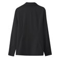 thumbnail image 5 of Fanxing Womens Plus Size Button Down Shirts Classic Collared Office Work Blouses Tops Dressy Casual Long Sleeve Shirt, 5 of 8