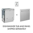 thumbnail image 5 of ZLINE 24" Monument Series 3rd Rack Top Touch Control Dishwasher in Black Stainless Steel with Stainless Steel Tub, 45dBa, 5 of 5