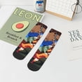 thumbnail image 6 of Lsque Scooby-Doo Printed Crew Socks, Moisture-Wicking Socks, Athletic Socks for Men Breathable Cushion Socks Casual Sport Socks for Running Traveling, 6 of 6
