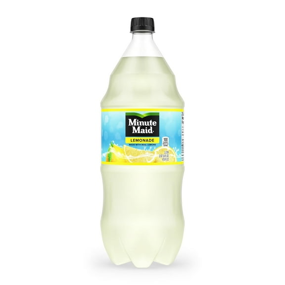 Minute Maid, Lemonade Made With Real Lemons, 2 Liters Bottle